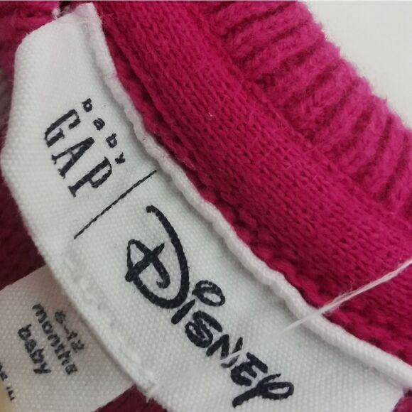 2/$15 Gap Disney Minnie sweater size 6-12 m - Picture 3 of 5